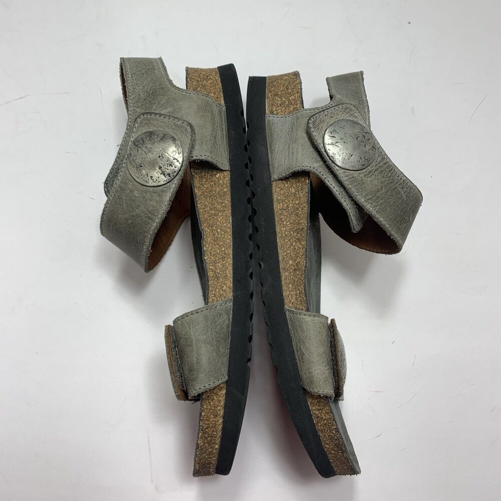 Taos Leather Strap Comfort Slide Sandals Size 9-9.5 Or 40 EU Womens - Picture 15 of 16